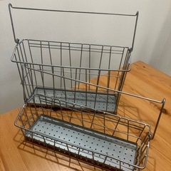 IKEA イケア　キッチン　浴室　小物入れ　