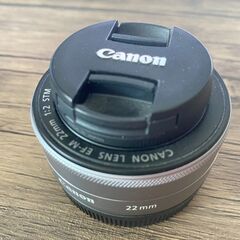 Canon EF-M 22mm F2 STM パンケーキレンズ　使用歴なし