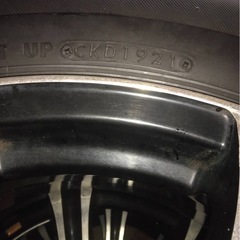 225/55R17 101V夏タイヤ4本セット(ホイール付)の画像