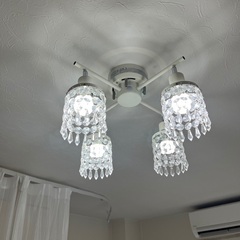 【値下げ】LEDシャンデリア風照明