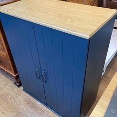 IKEA 扉付キャビネット スクルーヴビー 中古の画像