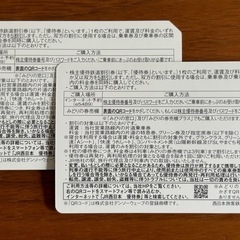 ⭐︎お取引中⭐︎【値下げ】　JR西日本　株主優待券　2枚セットの画像