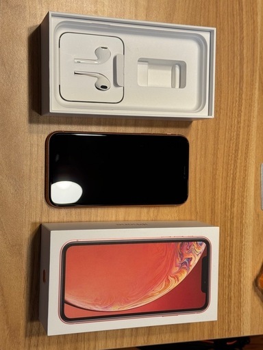 iPhoneXR 128GB コーラル（値引き交渉不可）