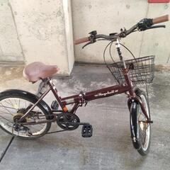 商談中自転車