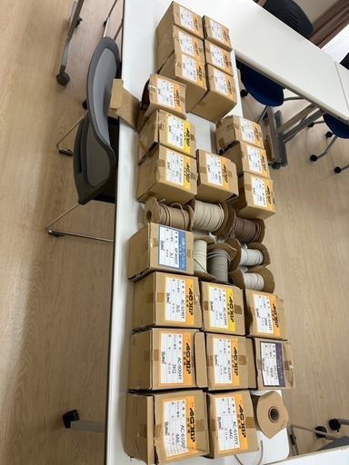 溶接棒　使いかけと新品