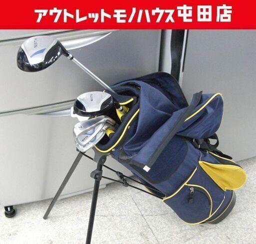 NIFTY Jr. ニフティ ジュニア ゴルフクラブ 6本セット キャディバッグ 子供用ゴルフセット 6本 キャディバッグ NIFTY Jr ジュニア用 右利き