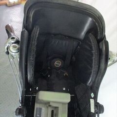Ｄ696　★整備済み　中古　3人乗り対応子乗せ　電動自転車★Panasonic　vivi　チャイルド【赤　F22インチ　R26　　6.6Ah】の画像