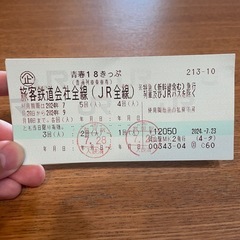 青春18切符3回分