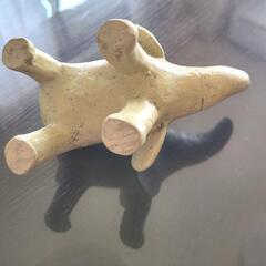 【中古品】りんご乗せぞうさんの置物　インテリア　おしゃれの画像