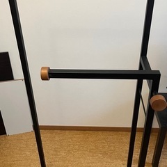 キャスター付きハンガーラック