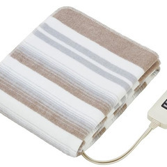 【取引中】電気毛布　電気敷き毛布　洗える