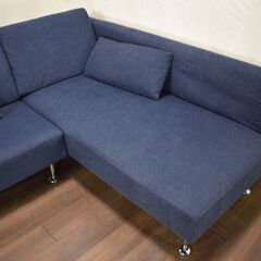 3人掛けソファー estic ブルー