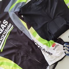 キャノンデール　サイクルジャージ　レーサーパンツ　上下　サイズL