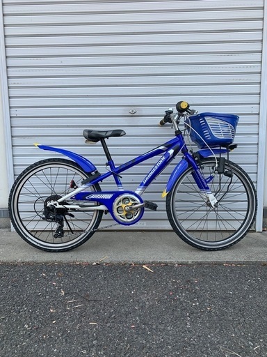 【商談中】　☆前後タイヤ中古品☆   22型　6S  LEDオートライトシティーサイクル　防犯登録料込価格︎‼︎