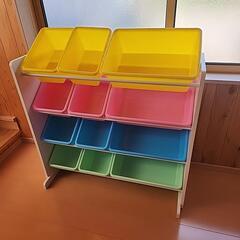 おもちゃ収納ラック