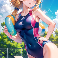 AI美少女アニメキャラクター デジタル画像集の画像