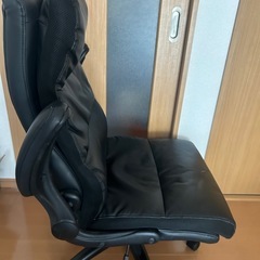 ニトリ　ワークチェア(クロウド MC BK)の画像