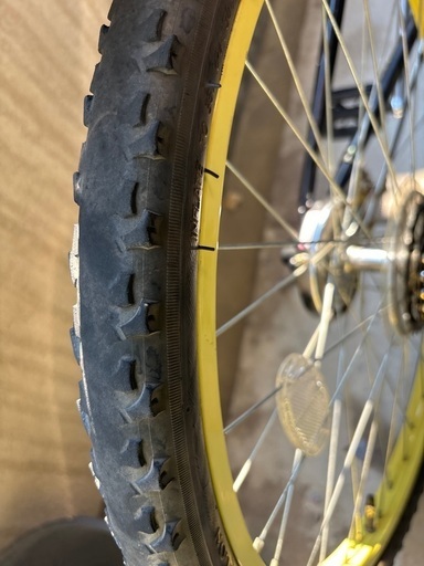 シマノ製6段ギア　自転車　24インチ