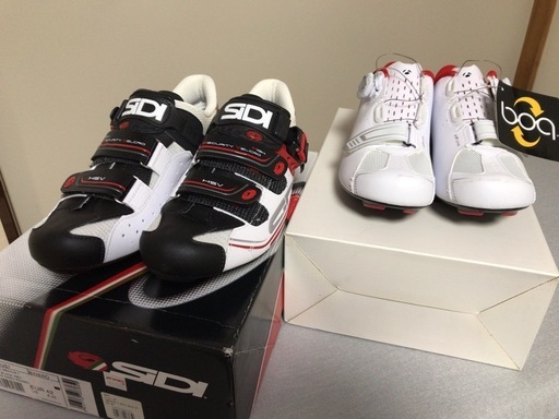 ［新品半額以下2足セット］ロードバイクシューズ