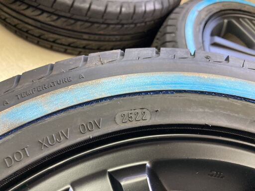 ホワイトリボン 155/65R14 未使用品付き!!スズキ純正 マット
