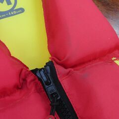 ポケモン ライフジャケット フローティングベスト Mサイズ 120-140cm 赤×黄  海 湖 釣り フィッシング 海水浴 札幌 手稲の画像