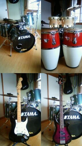ドラム/ギターなど楽器いろいろ