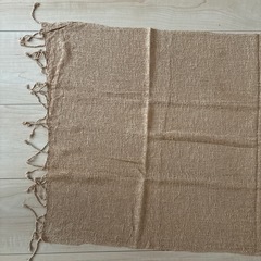 ショール　シルク100%(ネパールの草木染め　【新品】)の画像