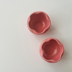 梅モチーフの小さな小鉢   2個セット