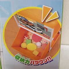 値下げ、トミカ　２段収納BOX(グリーン)の画像