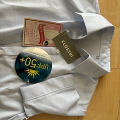 ブラウス　水色　【新品】の画像