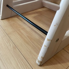 【週末のみ0円】子供用チェア2脚（ストッケ トリップトラップのコピー品）の画像