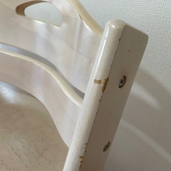 【週末のみ0円】子供用チェア2脚（ストッケ トリップトラップのコピー品）の画像