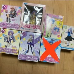らき⭐︎すた　フィギュア　まとめ売り6点の画像