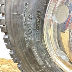 【未使用品】ブリジストン/BRIDGESTONE タイヤ W900 265/70R 19.5 140/138J 2023年製 ホイール ALCOA スタッドレス　/SL2の画像