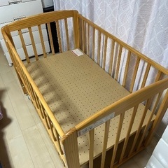 お値下げ交渉うけます　KATOJIベビーベッド※今月で掲載おわります