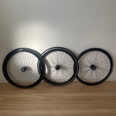ピストバイクホイール3つセット　LEADERBIKE標準など
