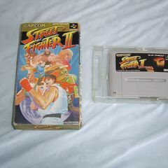 スーパーファミコン　ソフト（STREER FIGHTER Ⅱ）