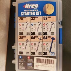Kreg ポケットホール スクリュー スターターキット