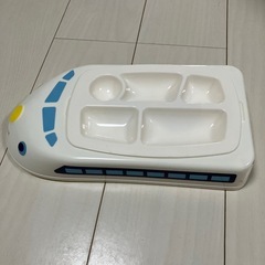 新幹線型のお皿