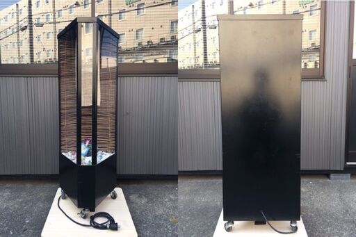 【2019年製・美品・良品・動作確認済み】　LED自立看板・LED看板・自立看板・行灯・あんどん・行燈・電飾看板・行燈看板・キャスター