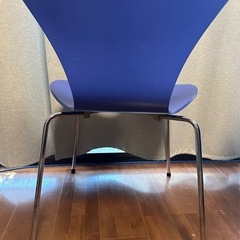 フリッツハンセン セブンチェア ラッカーブルー 1994年製