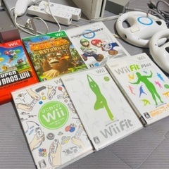 Wii本体・Wiiフィット・Wiiフィットプラス・マリオカート・ドンキーコングなどの画像