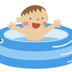 子供用ビニールプール　サーフ浮き輪　セット
