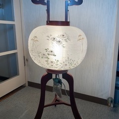 お盆に！盆灯篭(ちょうちん)2個セットの画像