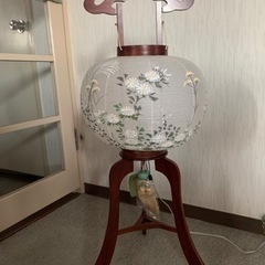 お盆に！盆灯篭(ちょうちん)2個セット