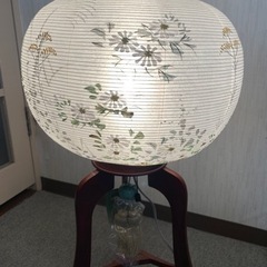 お盆に！盆灯篭(ちょうちん)2個セットの画像