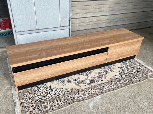 【10/21まで期間限定特価】テレビボード 幅174 奥行 40 高さ36 家具の大丸 ローボード テレビ台 棚板欠品 【引取り限定】
