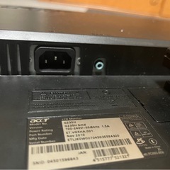 Acer モニター　の画像