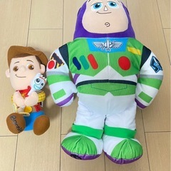 ディズニー　トイストーリー　ウッディ&バズ　ぬいぐるみ