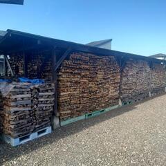 薪　広葉樹（ナラ多め）　１㎥　４か月乾燥　長さ40cm 【花巻市内限定で配達致します】